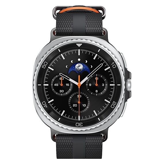 Galaxy Watch 8 Classic | 46 мм | Black | Athleisure/Graphite | M/L, Тип ремешка : Athleisure, Размер корпуса : 46 мм, Цвет: Black, Цвет ремешка: Graphite, Размер ремешка : M/L, Подключение часов : Bluetooth / Wi-Fi, изображение 3